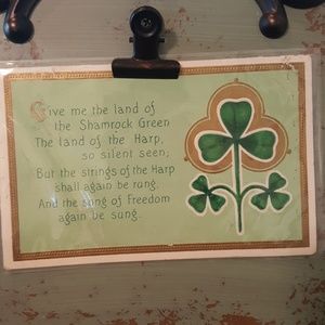 Vintage St Patricks post card